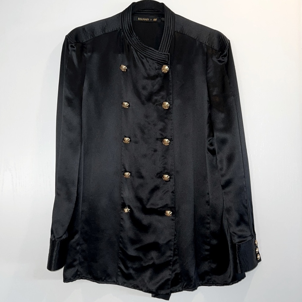Balmain X H&M Silk Blouse​​​